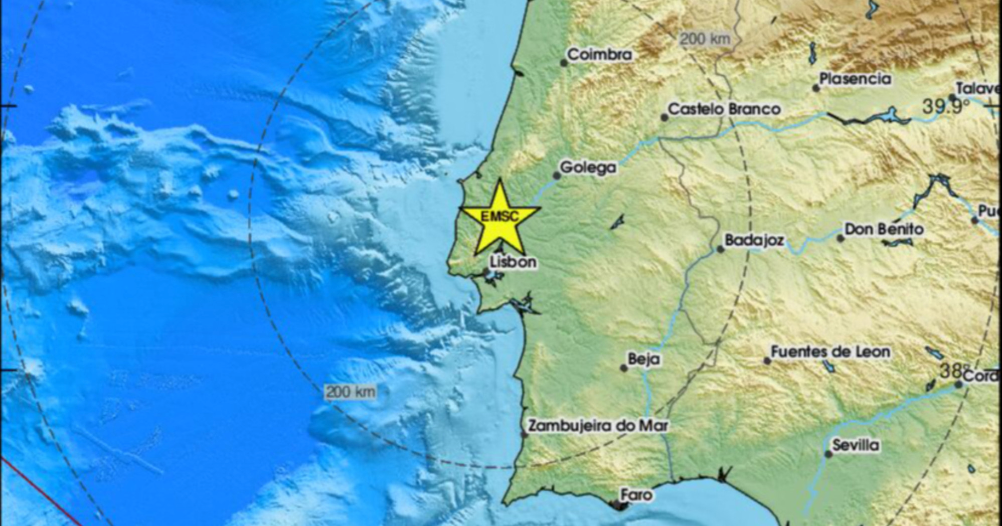 Potres magnitude 4.1 nedaleko od Lisabona, nema ozlijeđenih