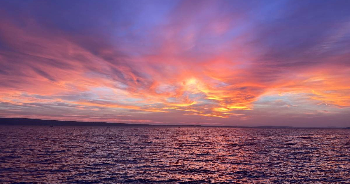 Nebo nad Hrvatskom pred "krvavi Mjesec" izgledalo je nevjerojatno