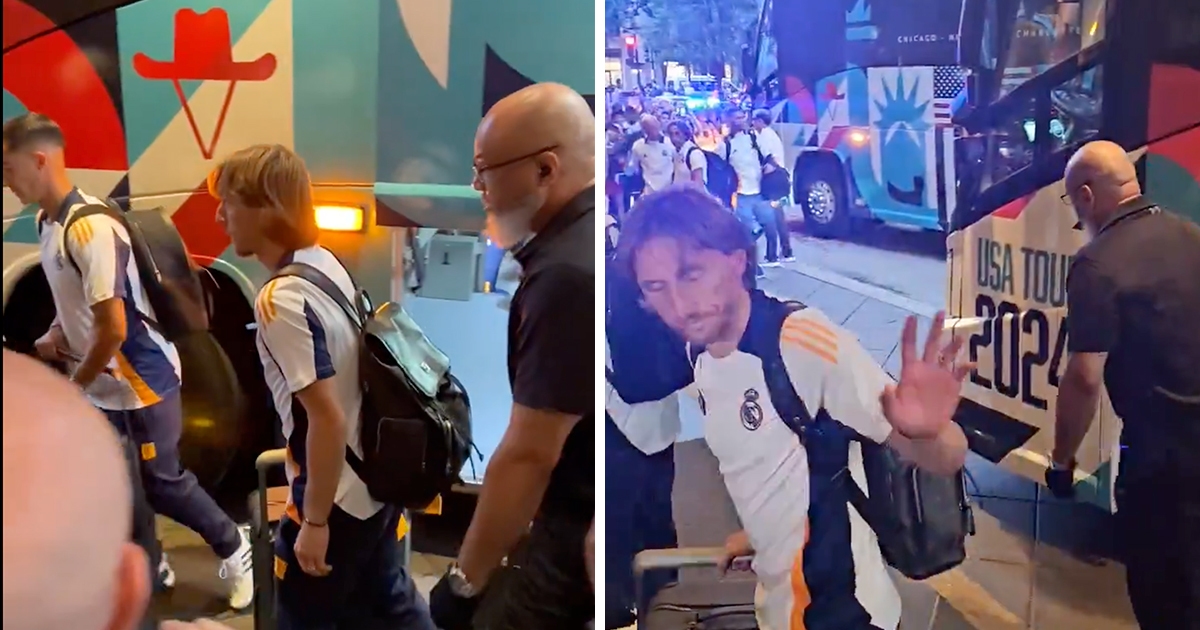 Poslušajte reakciju Amerikanaca kad je Modrić izašao iz autobusa u Chicagu