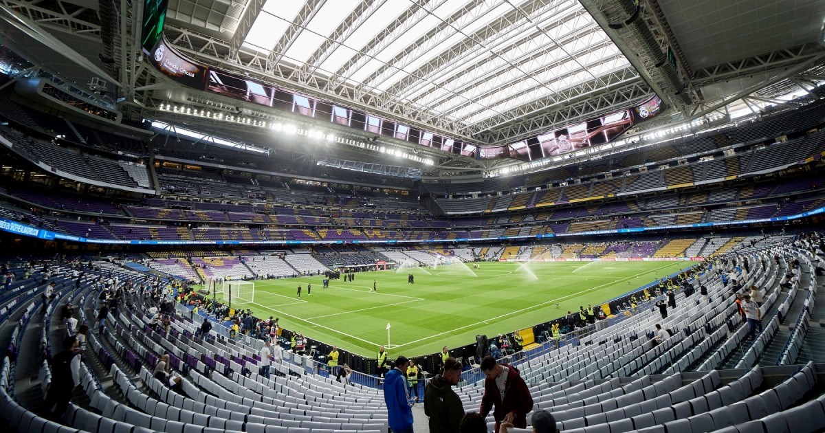 Real skratio ime stadiona Santiago Bernabeu