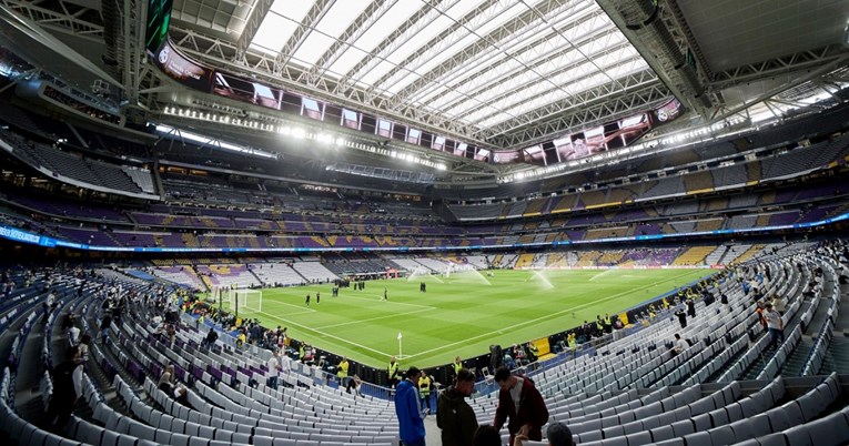 Real skratio ime stadiona Santiago Bernabeu