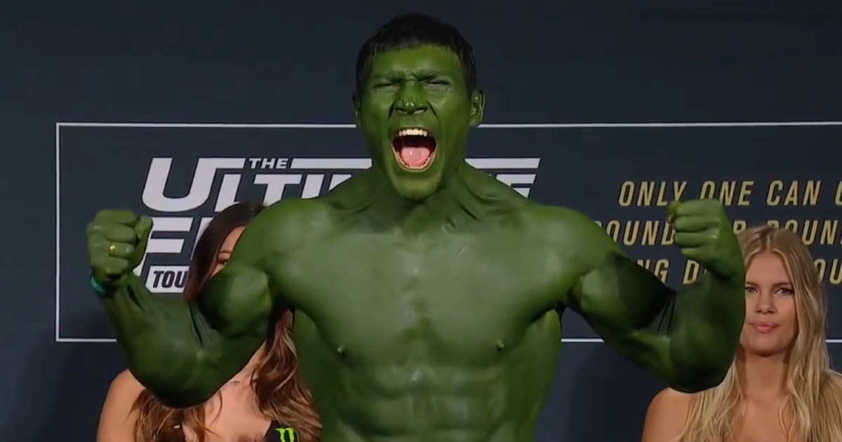 Otkriven Erslanov prvi protivnik u UFC-u. Zovu ga Hulk, a na vaganje je dolazio zelen