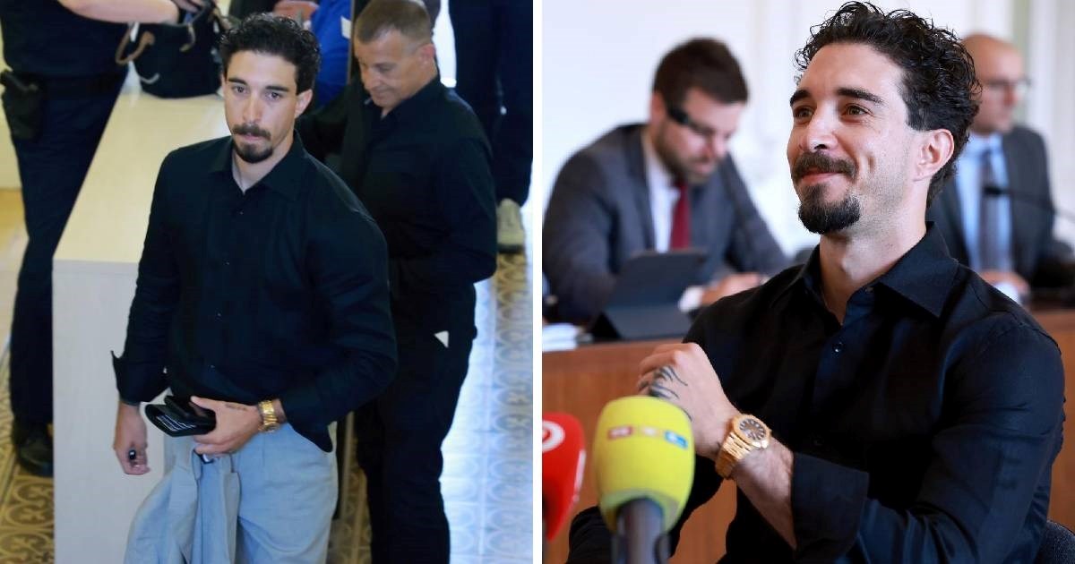 Vrsaljko na osječki sud došao s luksuznim satom čija je cijena oko 160.000 dolara