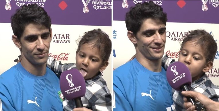 Sin vratara Maroka zamijenio mikrofon za sladoled i prekinuo intervju, video je hit