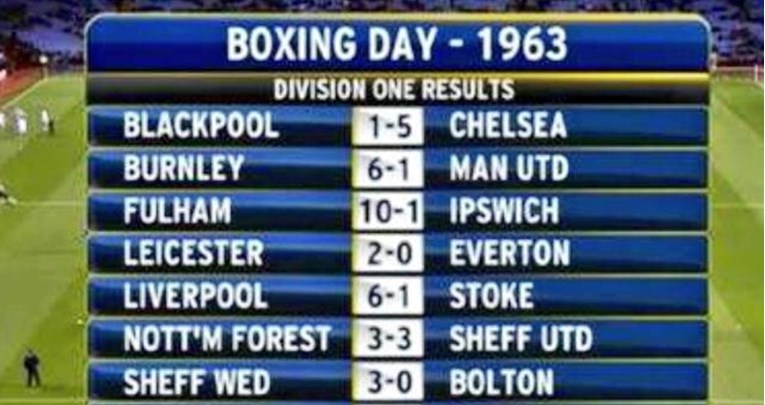 Danas je Boxing Day. Nikad se neće ponoviti onaj iz 1963.