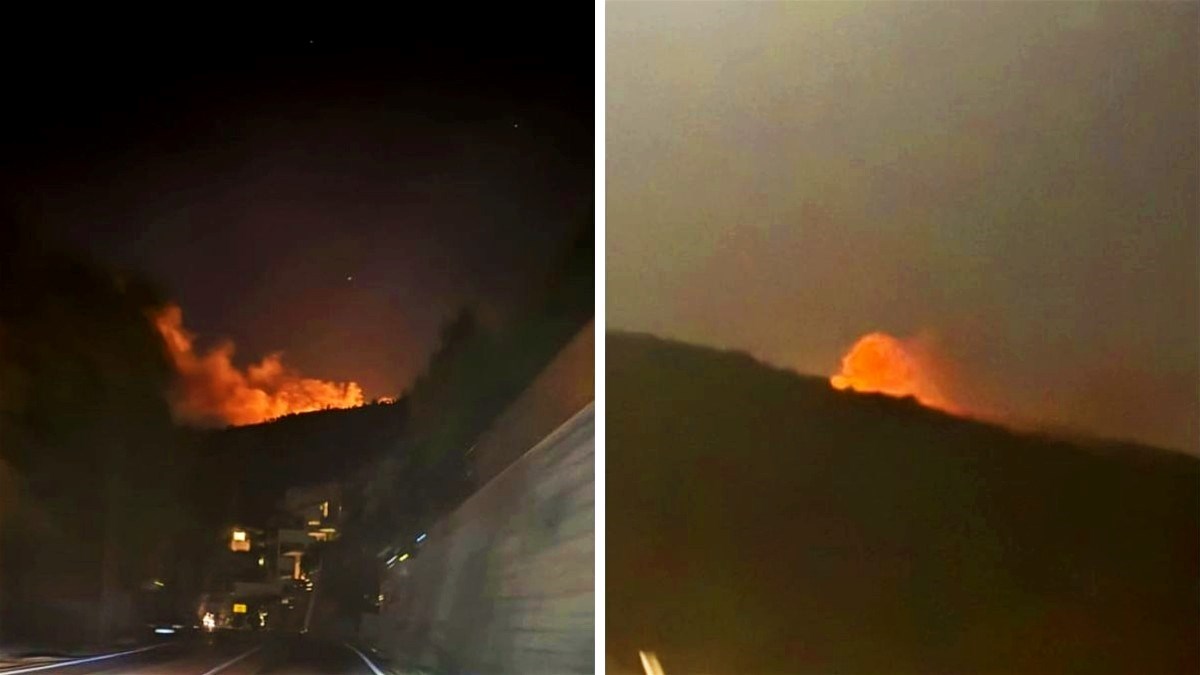 Razbuktao se požar kod Krila Jesenice, puno vatrogasaca se bori s vatrom