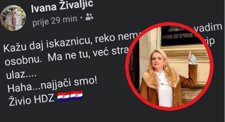 Širi se objava u kojoj se HDZ-ovka hvali iskaznicom stranke. Ona kaže da je hakirana