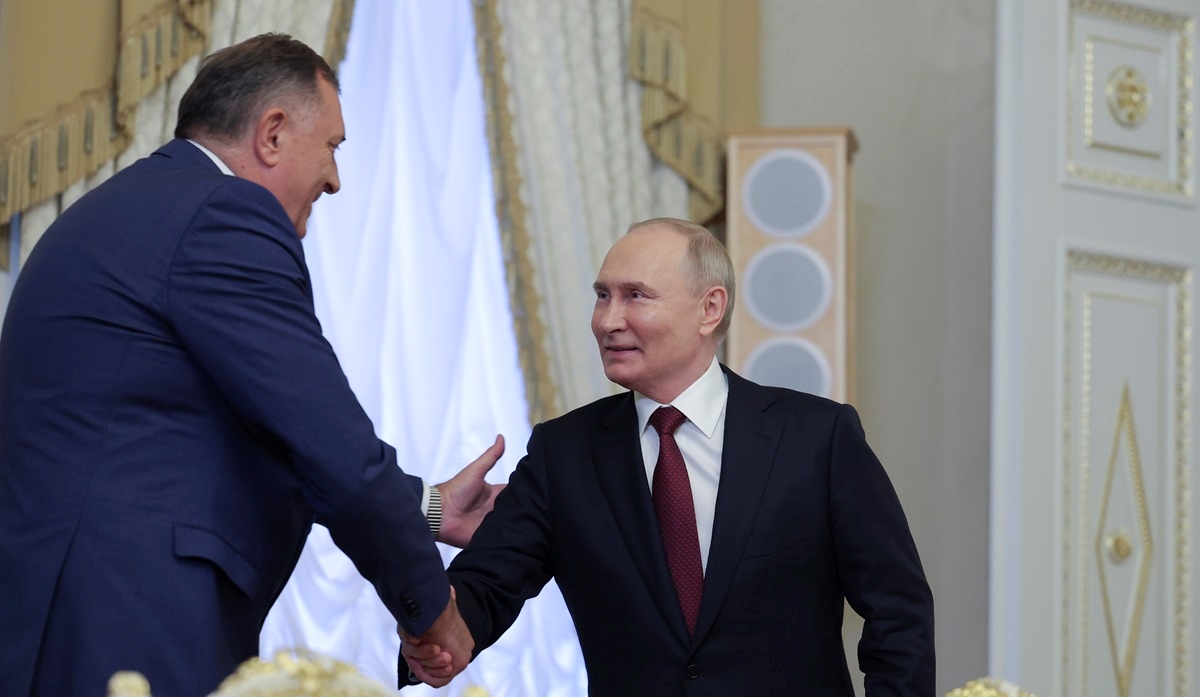 VIDEO Dodik došao Putinu. Ruski predsjednik ga nazvao "dragim prijateljem"