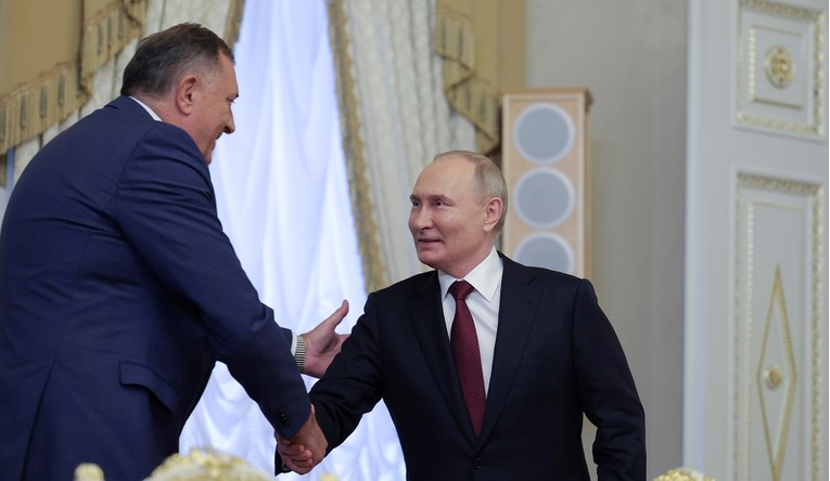 VIDEO Dodik došao Putinu. Ruski predsjednik ga nazvao "dragim prijateljem"
