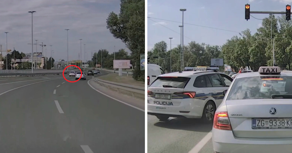 Policija odgovorila na video koji nam je poslao čitatelj: "Nisu bile potrebne rotirke"