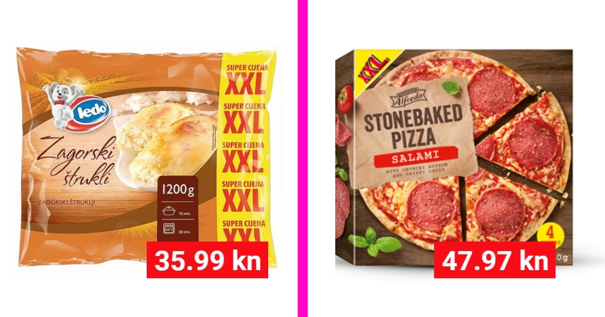Index šoping-lista: Našli smo XXL pakiranja hrane po dobroj cijeni