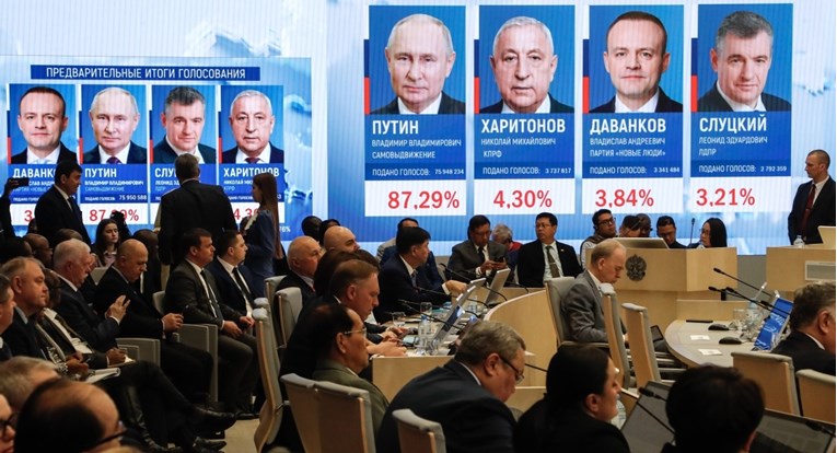 Putin večeras na Crvenom trgu slavi "pobjedu". "Dobio je 76 milijuna glasova"