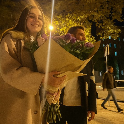 Par snimao romantičnu fotku, u kadar upao slavni nogometaš