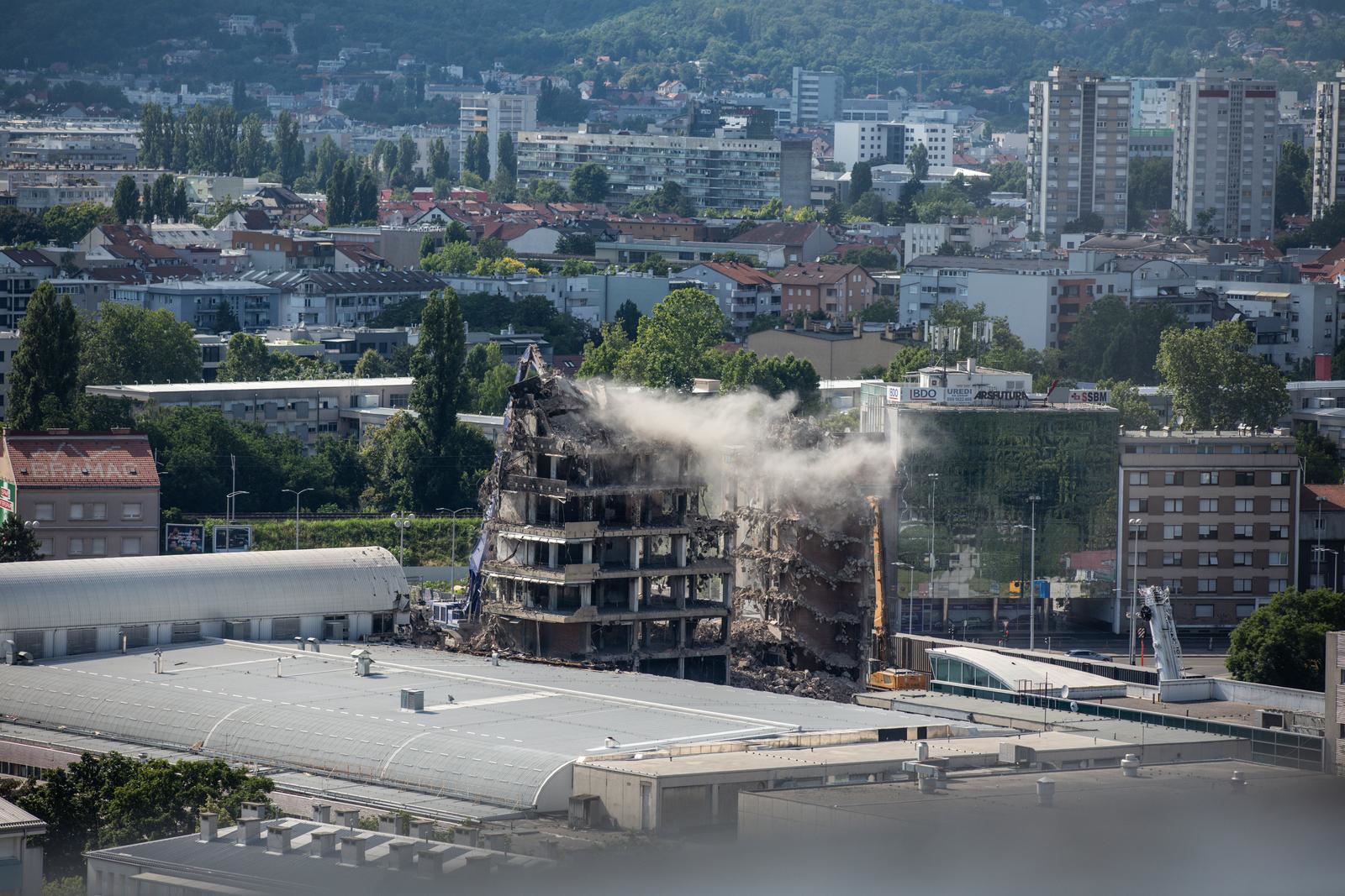 VIDEO Pogledajte timelapse: Ovako je srušen Vjesnik