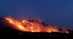 Policija: Veliki požar kod Dubrovnika nije izazvan tehničkim uzrokom