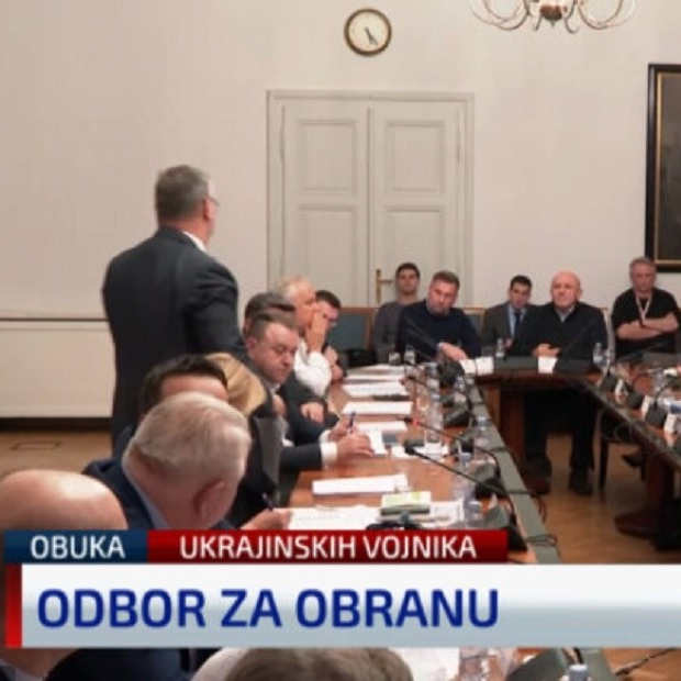 Predsjednik Odbora za obranu napustio sjednicu o obuci ukrajinskih vojnika
