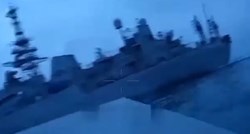 Ukrajina objavila novu snimku: "Ploveći dron ipak se zabio u ruski brod"
