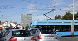 Tramvaji vozili obilazno, nesreća na uglu Držićeve i Branimirove