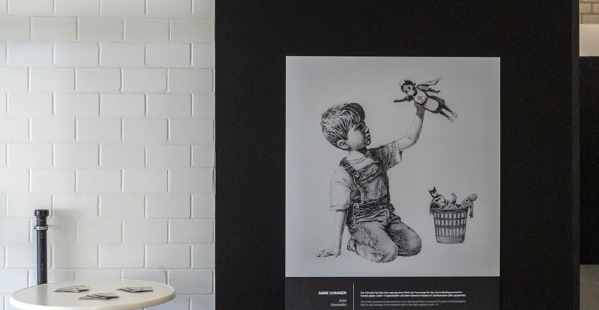Banksy prodaje ovu sliku na dražbi i sav iznos donira bolnicama