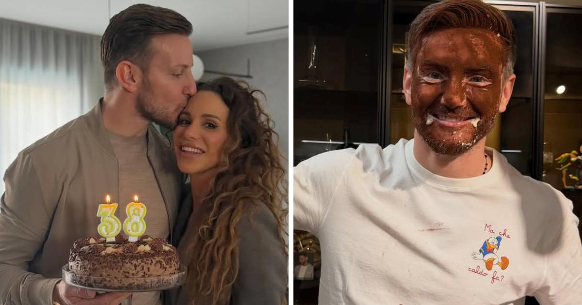 Rakitić podijelio fotke s rođendanske proslave, dobio je tortu u facu