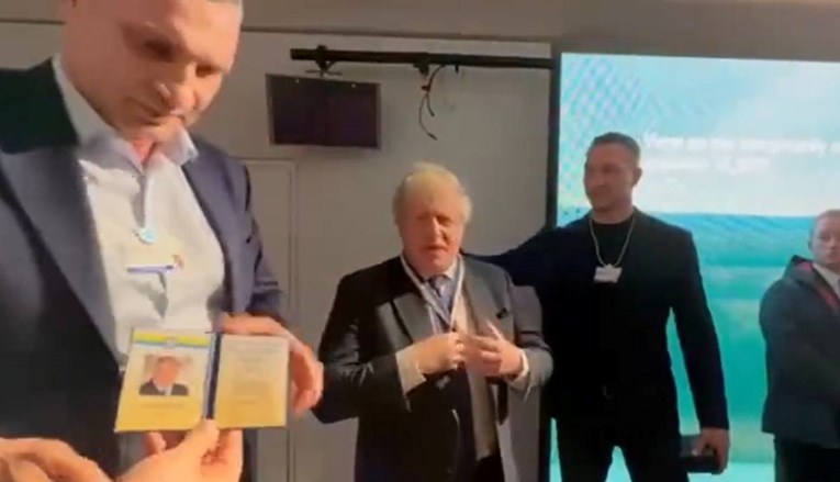 VIDEO Boris Johnson proglašen počasnim građaninom Kijeva