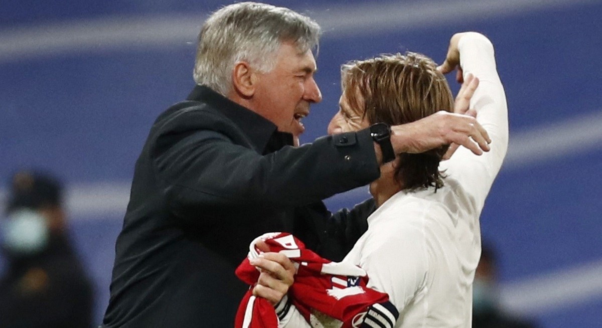 VIDEO Scena o kojoj se priča. Ancelotti je ostao čekati Modrića, dugo ga je grlio