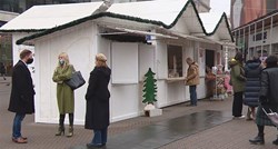 U centru Zagreba obrtnici postavili kućice. Bandić: Ne kršimo mjere