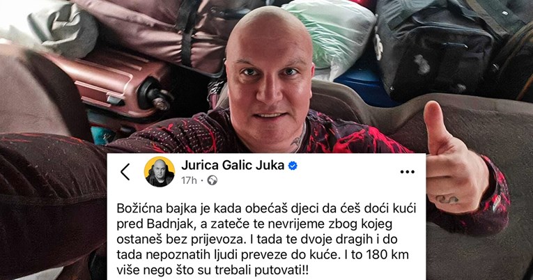 Splićanin zahvalio ljudima koji su mu pomogli: Zbog njih sam proveo Badnjak s djecom