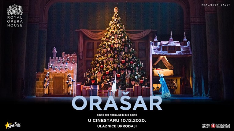 U CineStar 10.12. stiže kraljevski balet - Orašar