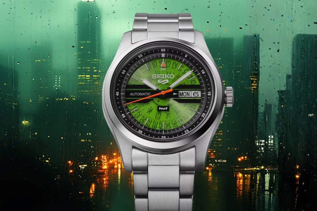 Poluprozirni zeleni brojčanik glavna je zvijezda novog Seika