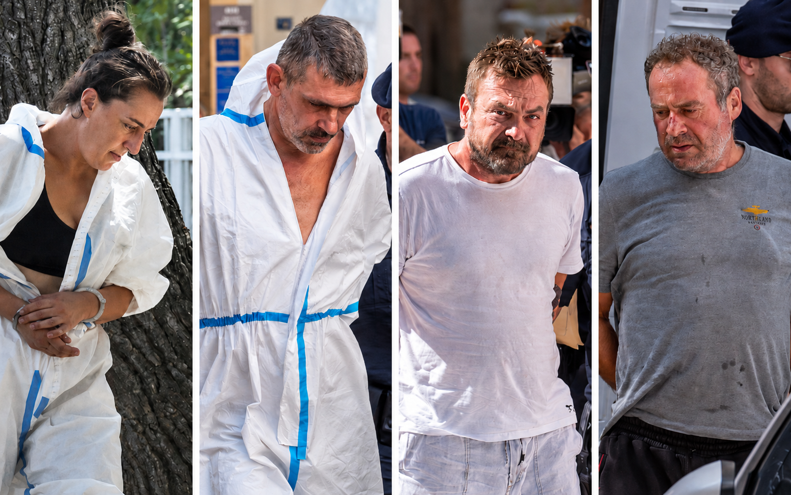 Ovo je četvero osumnjičenih za podmetanje požara, našli im oružje. Oglasio se Turudić