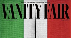 Povijesna naslovnica talijanskog izdanja časopisa Vanity Fair: Italija smo mi