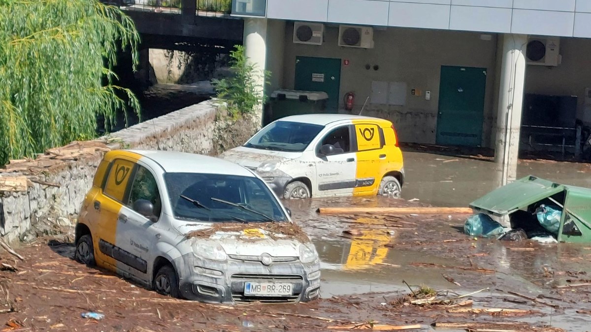 FOTO Snažno nevrijeme jučer pogodilo Sloveniju, pogledajte