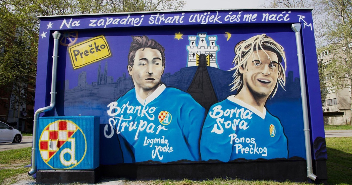 FOTO Strupar i Sosa dobili mural u Zagrebu
