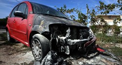 FOTO Auto i četiri kamiona kod Splita zapaljeni su namjerno