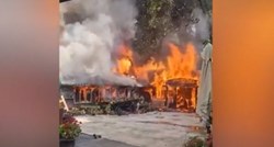 Policija objavila detalje o požaru u restoranu kod Petrinje, šteta je 500.000 eura