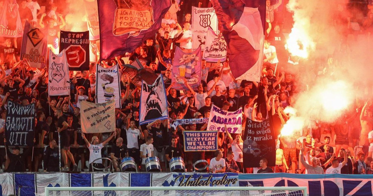 Navijači Rijeke na Fejsu: Vidi se tko je prvak Hrvatske. Mali klubić nije imao šanse