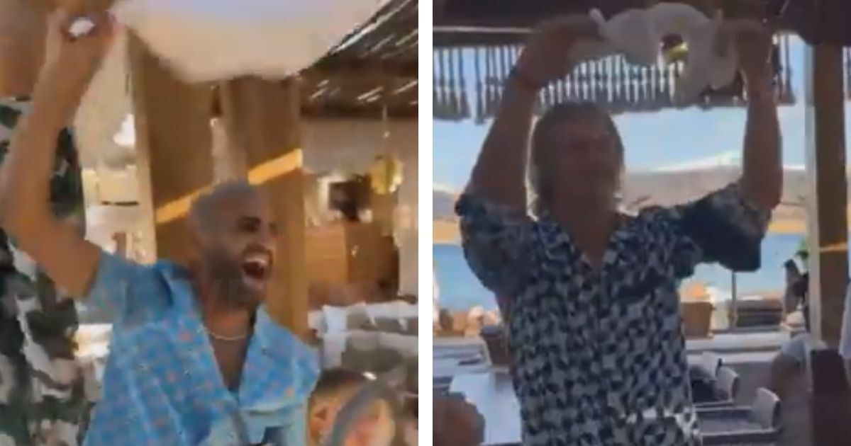 VIDEO Zvijezda Cityja partija s Halandom na Mykonosu i nagovara ga da dođe u klub