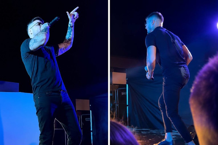 MC Stojan pao s pozornice u Medulinu, snimke preplavile društvene mreže