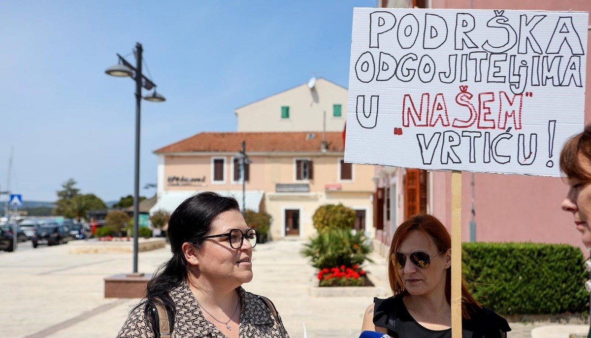 Osmi tjedan štrajka u biogradskom vrtiću. "HDZ-ov gradonačelnik odbija dijalog"