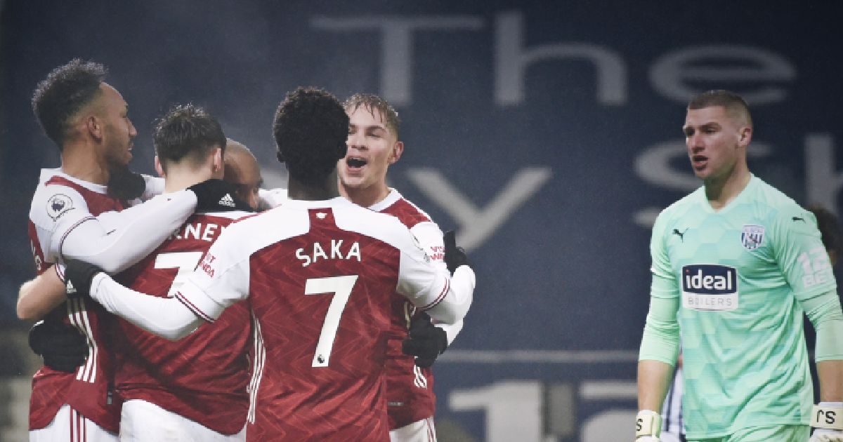 WBA - ARSENAL 0:4 WBA nastavlja s debaklima nakon otkaza Biliću, Arsenal sve bolji