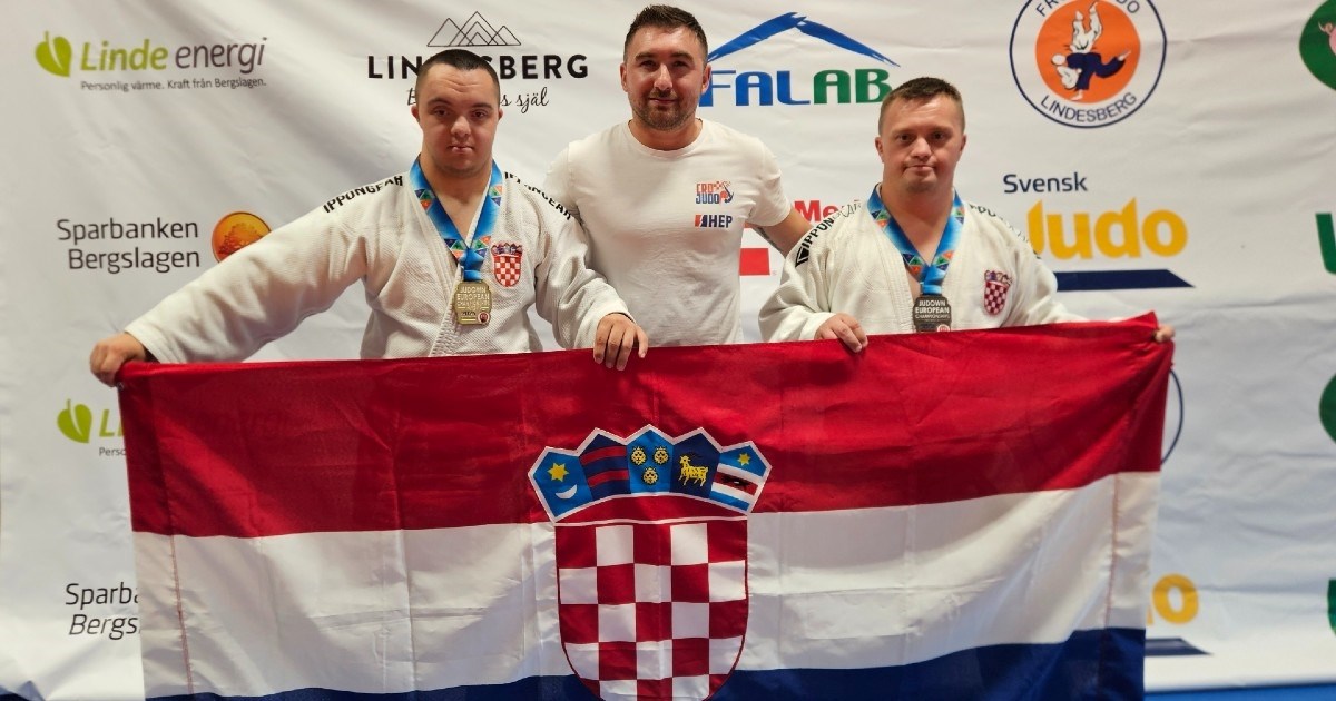 Holjevac osvojio zlato, Vrbanec broncu na Europskom prvenstvu za osobe s Downom