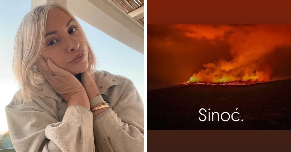 Danijela Dvornik pokazala koliko je požar blizu njezine kuće na Braču: "Užas"