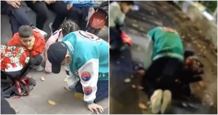 Kinez 21 sat klečao ispred ureda bivše djevojke moleći za oprost