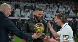 Modrić i Zidane predali su Benzemi Zlatnu loptu