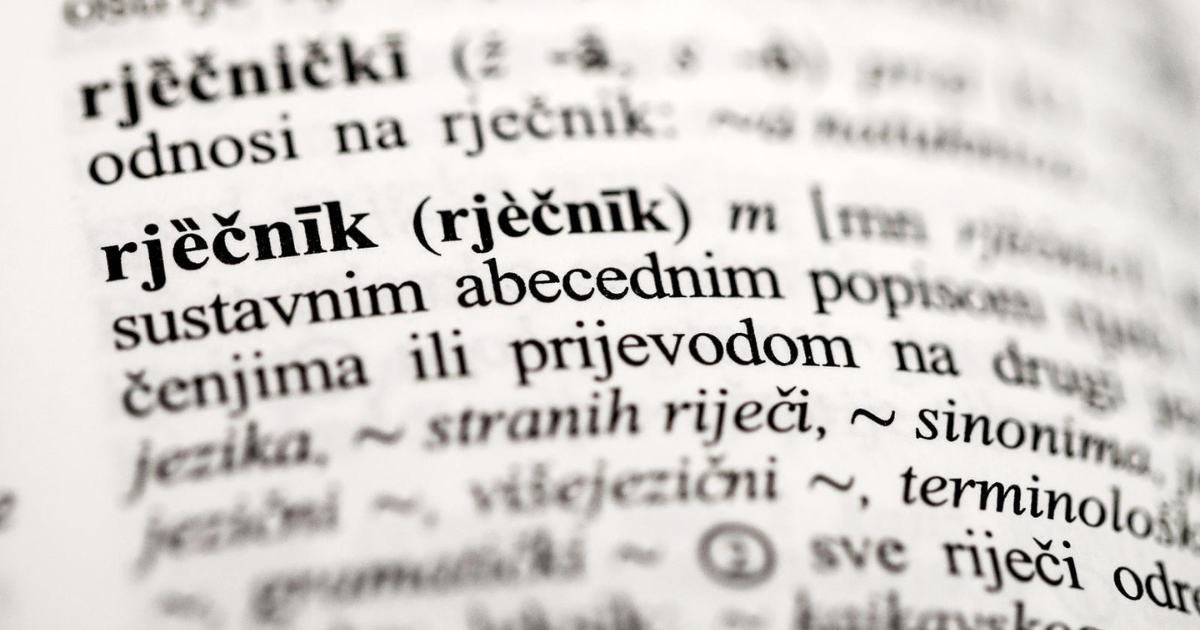 Izabrane tri najbolje nove hrvatske riječi: Prestrujnik, šećerice i bakroza