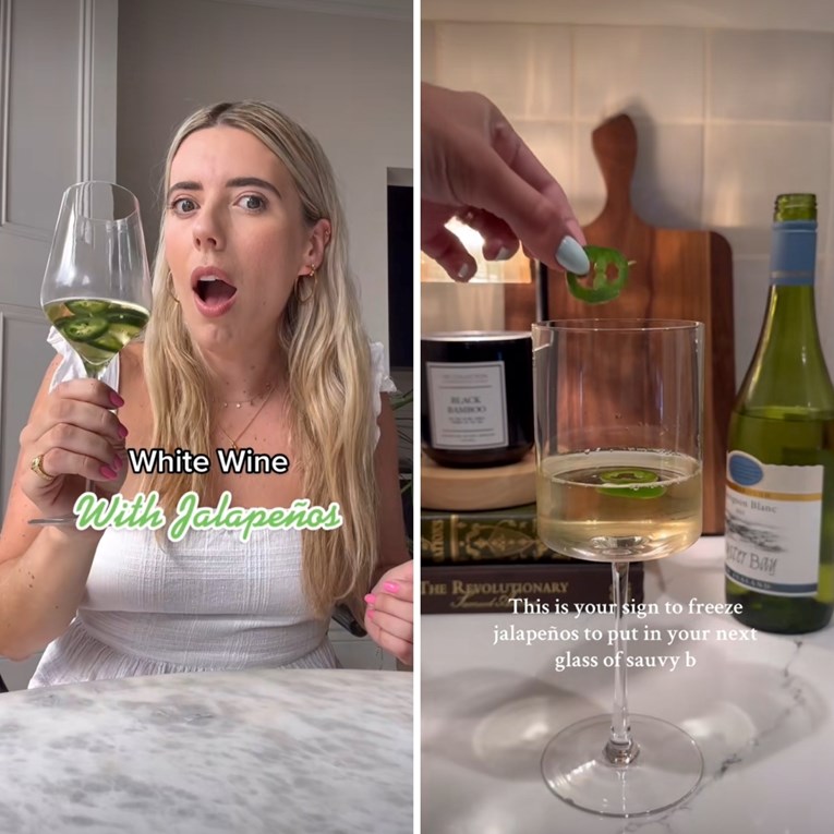 Na TikToku svi u bijelo vino dodaju jalapeño papričice, navodno je to piće ljeta