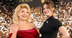 Suzana Mančić i njezina kći Natalija privukle poglede na dodjeli nagrada u Zagrebu