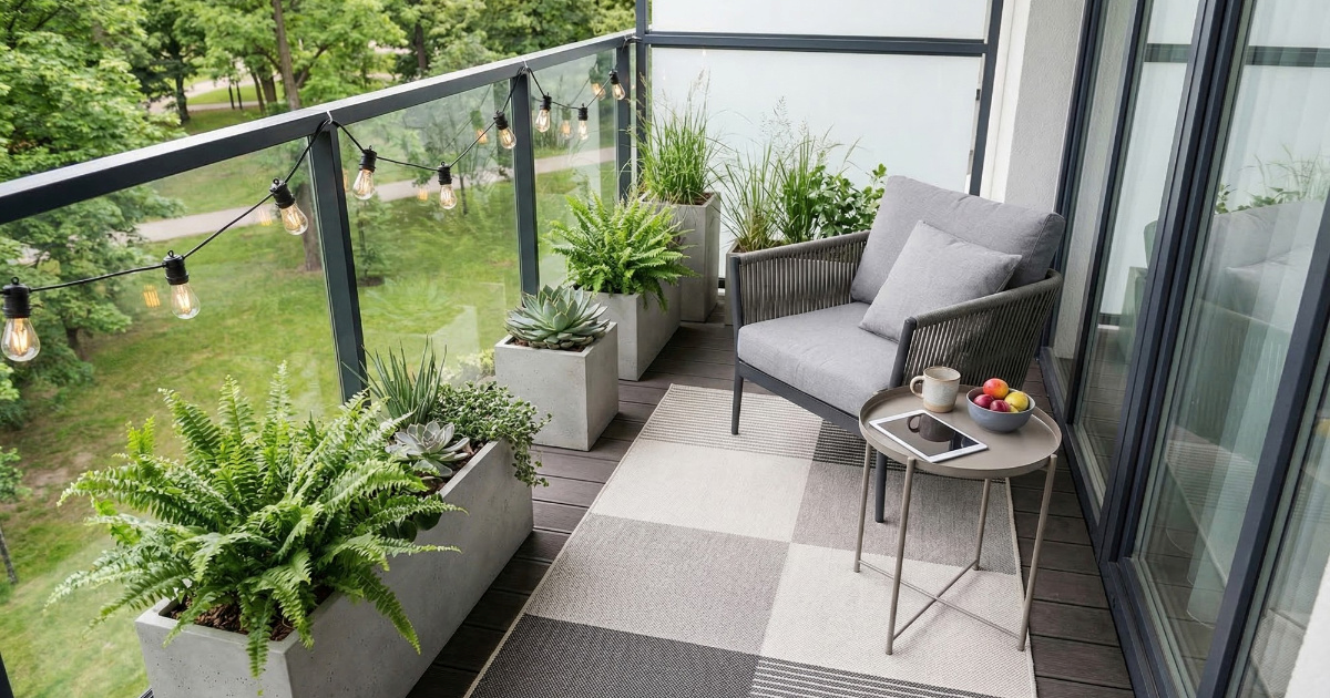 Koje predmete ne biste trebali držati na balkonu