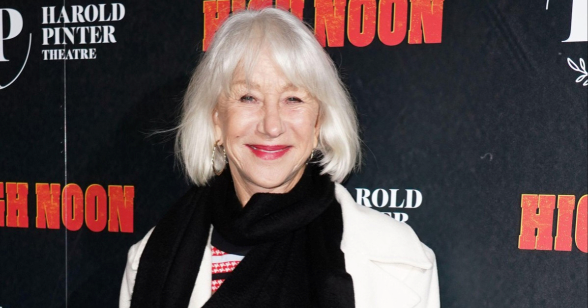 Helen Mirren: Mislim da je ogromna pogreška ići na plastične operacije